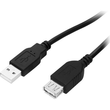 Câble d'extension USB 1,5 m avec prise jack