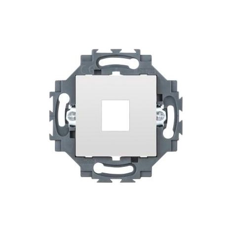 SUPPORT RJ45 KEYSTONE JACK BLANC GEWISS GW35280W (1/2)