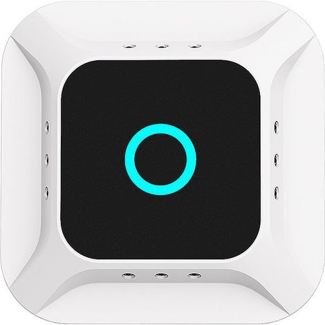 Répulsif à ultrasons pour rongeurs à 360° - Répulsif à ultrasons pour rongeurs d'intérieur - Fréquence variable multimode - Avec 12 lumières stroboscopiques LED - Convient aux maisons, garages et entr (1/2)