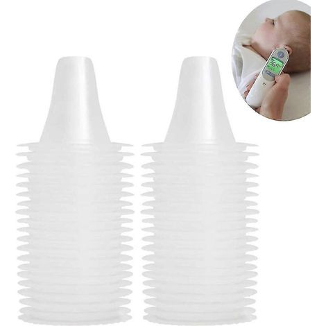 200 capuchons de protection pour tous les thermomètres auriculaires Braun Thermoscan 200 chauffe-oreilles jetables (1/5)
