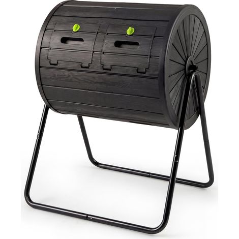 bac à compost composteur cuisine vers de terre jardin tambour ferme déchets alimentaires intérieur extérieur sol enterré enfoui seau petit grand cha