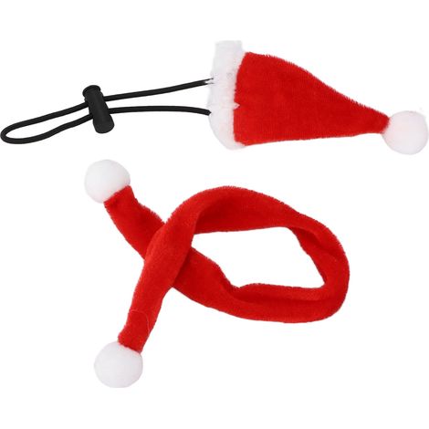 Chapeau décoratif pour lézard, costume pour animal de compagnie rampant, accessoires pour dragon barbu, chapeau et écharpe ajustables (1/5)