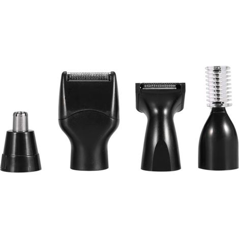 Kit de Tonte 4-en-1 Homme : Coupe-Nez, Oreilles, Sourcils et Barbe, Rasoir Rechargeable, Prise UE 220V (1/5)