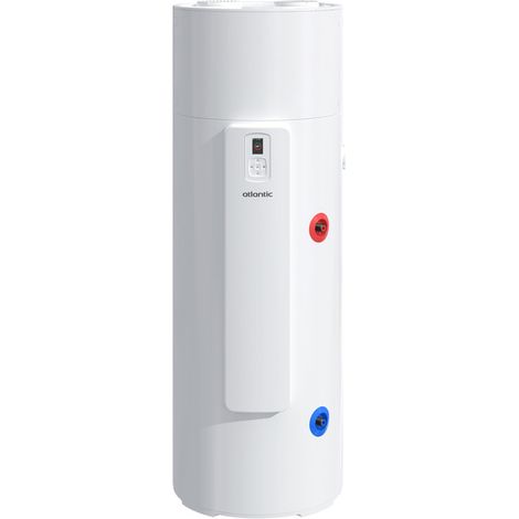 Atlantic – Chauffe-eau thermodynamique vertical sur socle 200L – COP 3.75 – Installation discrète – 286055