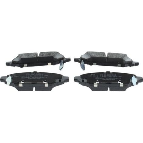 Kit de plaquettes de frein, frein à disque BOSCH 0 986 460 196 JEEP 1BP00270AA