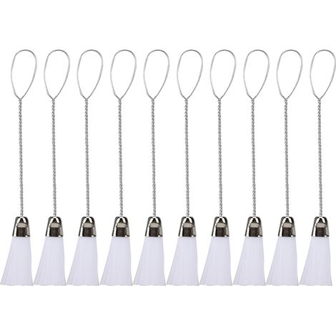 Brosse de nettoyage machine à coudre Universelle Nylon et Acier Inoxydable Kit 10 pièces pour clavier ordinateur poussières (1/4)