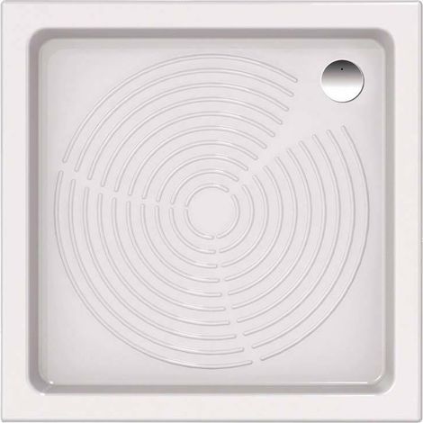 Piatto Doccia Quadrato 90 x 90 cm x H11,5 cm Bianco in Ceramica (1/2)