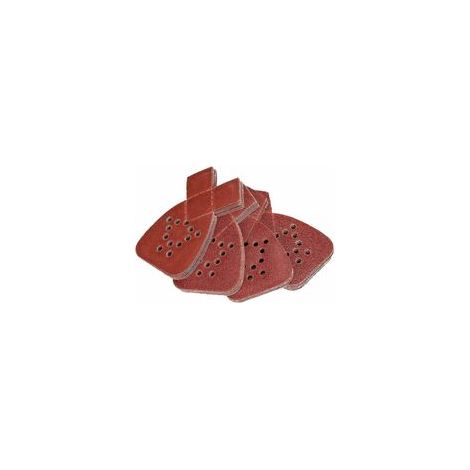 40 feuilles abrasives pour souris pour ponceuse Black and Decker Detail Palm Sander Tous les grades 40 Mixed Grit Pack 40 60 80 120 Grits 12 Holes (1/5)