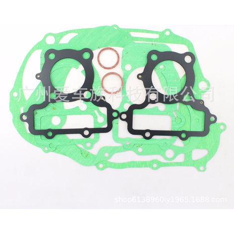 Spare parts for motorcycles: Yamaha Prince 250, XV250, QJ250-H, complete floor mats and service kits