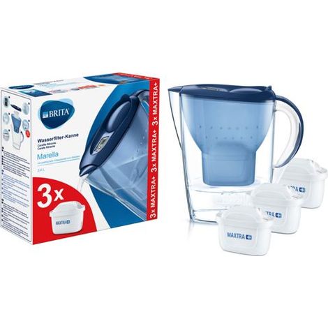 Brita Marella Filterkaraffe blau 2,4 Liter (1/5)