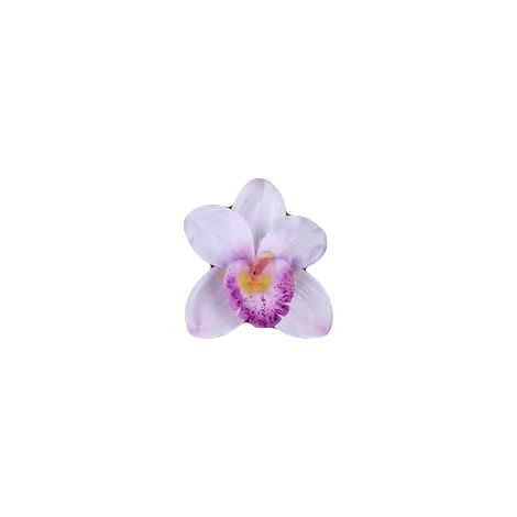 Orquídea lila satinada, 1 unidad.