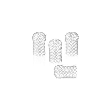 Lot de 4 Crapaudine de Gouttière en Aluminium, Filtres de Gouttière Flexible et Durable pour Maison Avant-toit Tuyau de Descente contre les Feuilles (1/5)