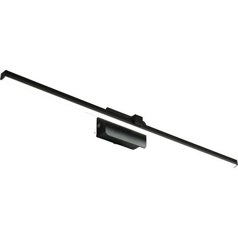 Badezimmer-Wandleuchte, Aluminium, integrierte LED, 8 W, mattiertes Chrom, Opal.