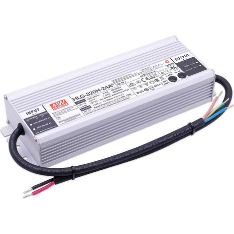 Mean Well HLG-320H-24A LED Netzteil 320.16W 24V 13.34A IP65 Schaltnetzteil CV (1/4)