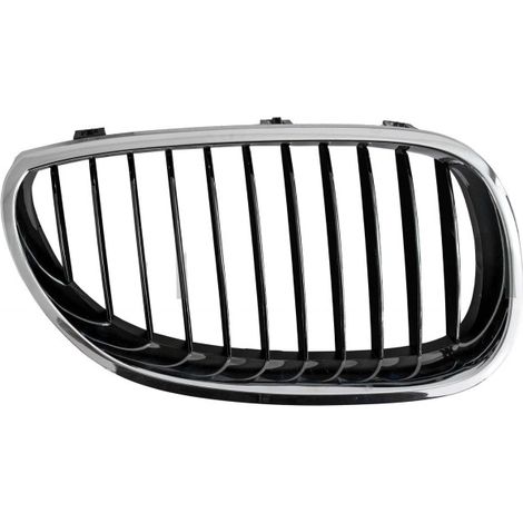 Grille de calandre avant droite noire avec contour chromé BMW Série 5 E60/E61 2003-2010