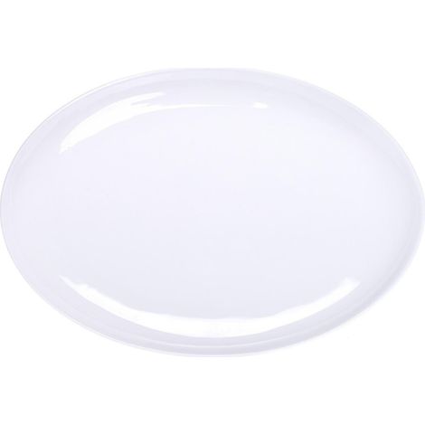 Plat ovale plein en porcelaine blanche Duka Felicia (1/5)
