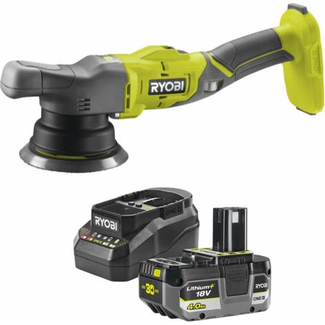 Polisseuse RYOBI 18V One+ R18P - Batterie 4,0Ah et chargeur (1/5)