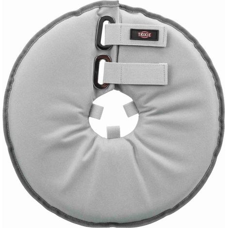 XS: 23-27cm/13cm: Collare di protezione in poliestere grigio