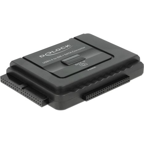 USB 3.2 Gen 1 Konverter, USB-A Stecker  SATA 22P + IDE 40P + IDE 44P Buchse Verwendung:  Anschließen von IDE- oder SATA-Laufwerken über USB