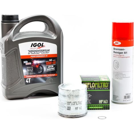 Kit Entretien Vidange pour BMW R 1100 RT de 1996 à 2001 - IGOL PROPULS PERFORMANCE 10W40 4L