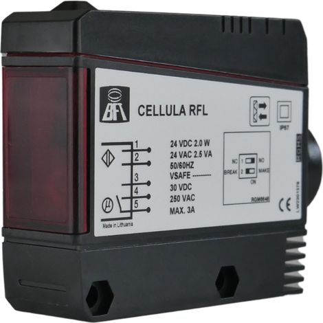 bft photocellule à réflexion pour extérieur cellula rfl 2600228 p111391 (1/2)