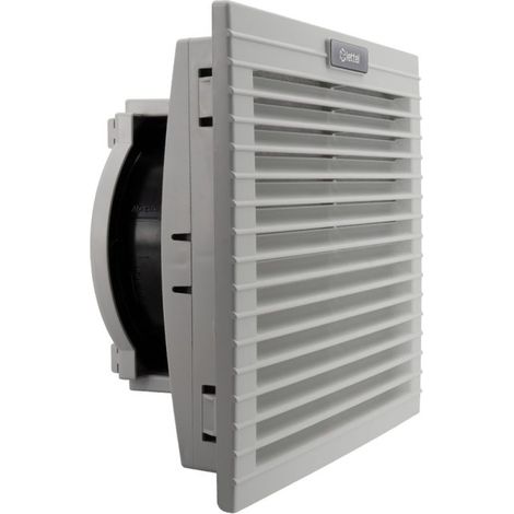 LETTEL - Grille 250x250 avec ventilateur 24V et filtre pour armoire électrique - GTA-223-VFF-24 (1/5)