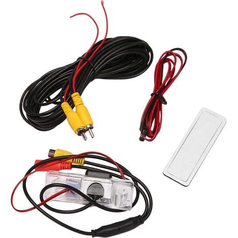 Cámara de visión trasera para coche, resistente al agua, HD, para Peugeot 106 207 208 301 307 308 406 407 408 508 607 807 (1/5)