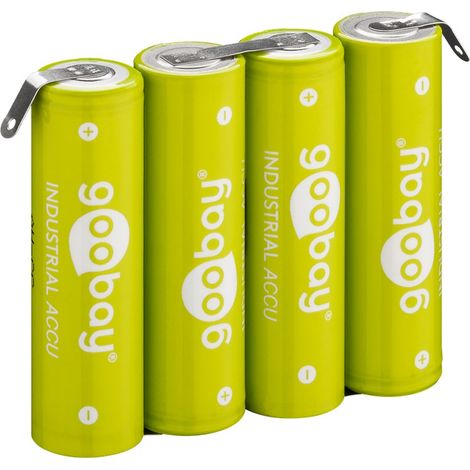 Goobay 55580 pila doméstica Batería recargable AA Níquel-metal hidruro (NiMH)