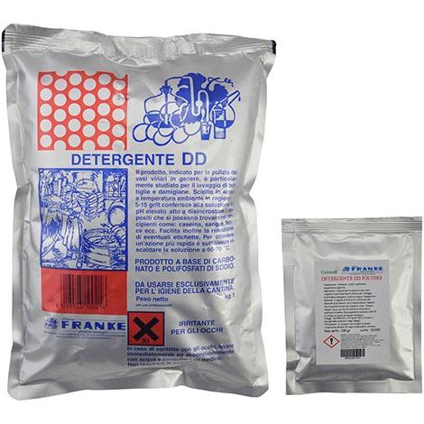 De'tergent DD en paillettes 1 kg adapte' au nettoyage et a' l'hygie'ne des futs et bouteilles restauration et de'odorant