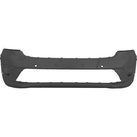 PARAURTI ANTERIORE NERO CON PARKASSIST E ANGOLO MORTO (6 PORTASENSORI) CON TAPPO GANCIO TRAINO - FORD - Transit Connect 2018 - 2330597