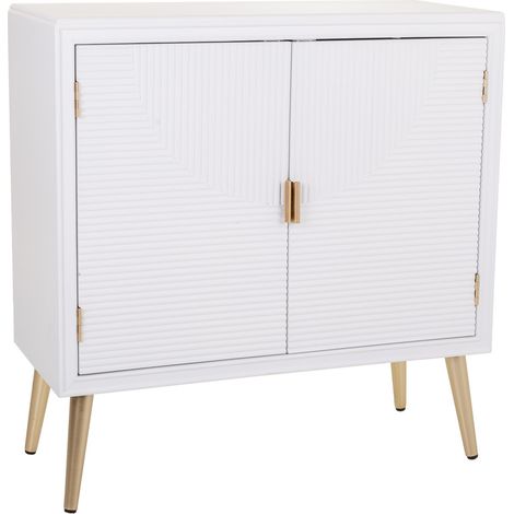 Recibidor de madera blanco 80x36,5x81,5