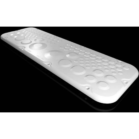 Rittal AX 2563.300 placa de plástico gris para armarios