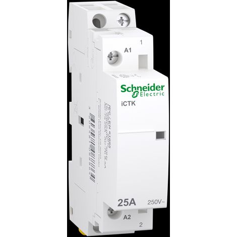 Contactor modular, Acti9 iCTK50-16-10-230 16A 1NO 50Hz 230 VAC, sin posibilidad