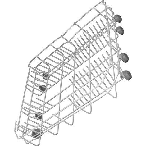 Panier inférieur avec roulettes pour lave-vaisselle – Dimensions 523 x 520 mm – Compatible avec modèles Beko – 1758971200