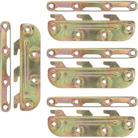 Supports de lit Unomor en 4 pièces connecteurs de (1/5)