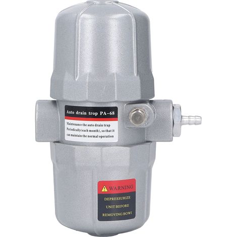 Purgeur automatique d'air G1/2in pour réservoir de compresseur pneumatique - Vanne de vidange à vis avec purgeur de condensat (1/5)