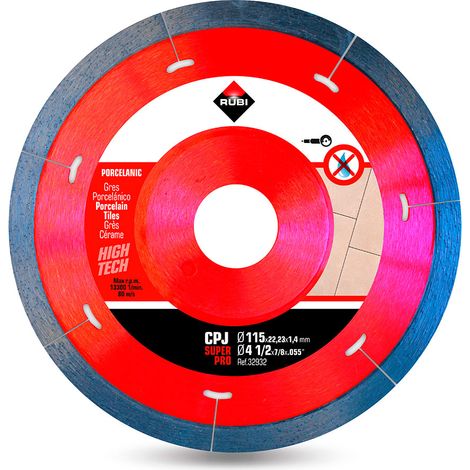 Diamantschleifscheibe cpj 115 superpro r32932 rubi