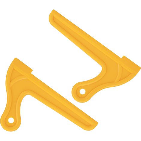Lot de 2 poussoirs en V pour scie à bois, destinés à la menuiserie et aux outils de travail sur table ou pour défonceuse.