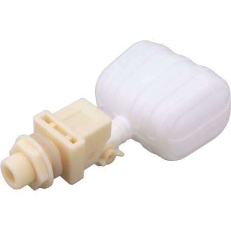 Vanne à flotteur à bille G1/2 mâle pour réservoir d'eau en plastique, pour aquariums d'élevage (1/5)