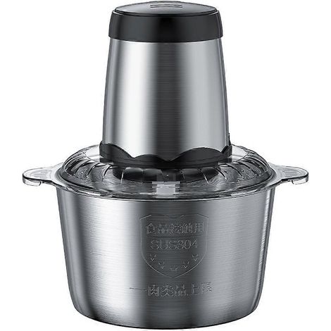Hachoir à viande électrique 2L 110V, mixeur-broyeur, robot culinaire, broyeur, mélangeur, prise US (1/5)
