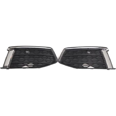 Cache de feu antibrouillard avant compatible avec Audi A6 C8 2019-2023, grille inférieure 4KD807647 4KD807648
