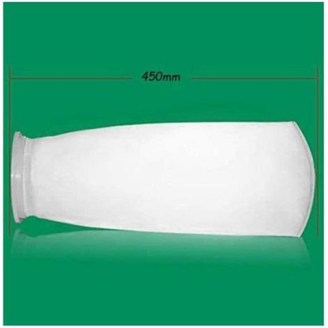 Lot de 4 sacs filtrants en feutre pour aquarium - - 200 microns - Blanc - Tissu - Rectangulaire (1/3)