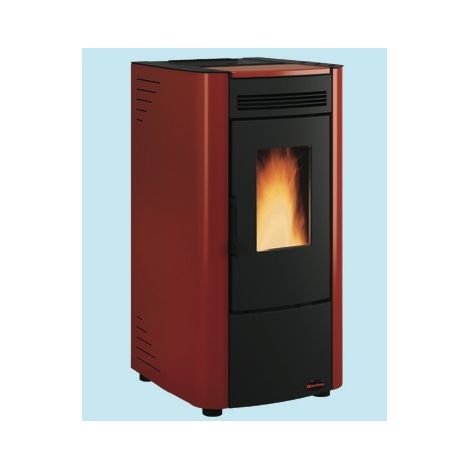 Stufa a pellet Extraflame Ketty bordeaux [EXTRAFLAME] (1/4)