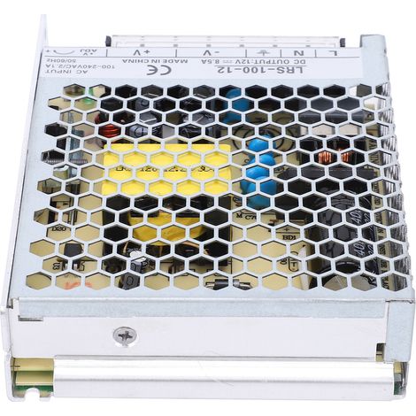 Alimentation à découpage BERM, transformateur de commande LED, accessoires électroniques 100 W 85264 V CA LRS-100-12 (1/5)