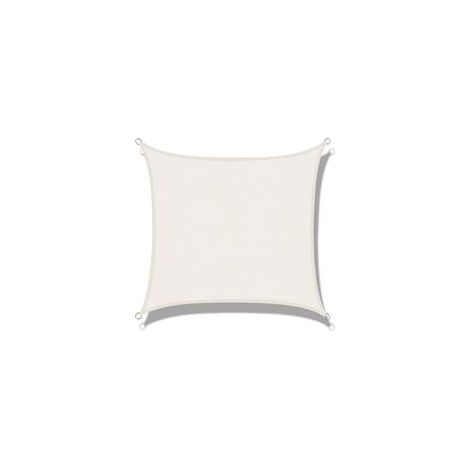 Voile d'ombrage (HDPE) Rectangulaire 2 x 3m Crème Protection des Rayons UV pour Terrasse Camping Extérieur Jardin (1/5)
