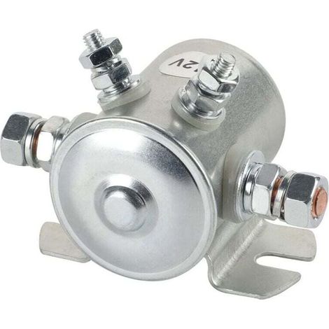Relais Démarreur 12V DC Service Continu 300A Max pour Chariot Golf Treuil Marine Pointe