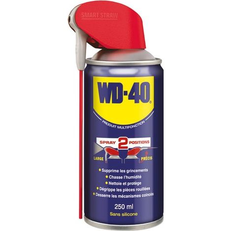 Lubrifiant multifonction en aérosol, WD-40, 250 ml