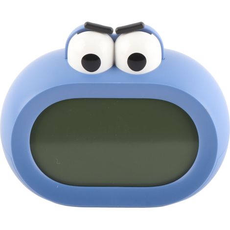 Kind mit blauem LED-Nachtlicht, niedlichem Cartoon-Muster und (1/4)