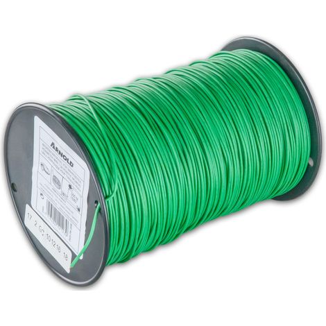 Alambre perimetral para robot cortacésped - 500 m, 1 mm² - Ø 2,5 mm ARNOLD (1/2)