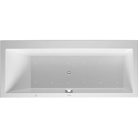 Duravit Whirlpool Vero 1700x750mm versione da incasso con una inclinazione posteriore sinistra, Airsystem - 760133000AS0000 (1/2)